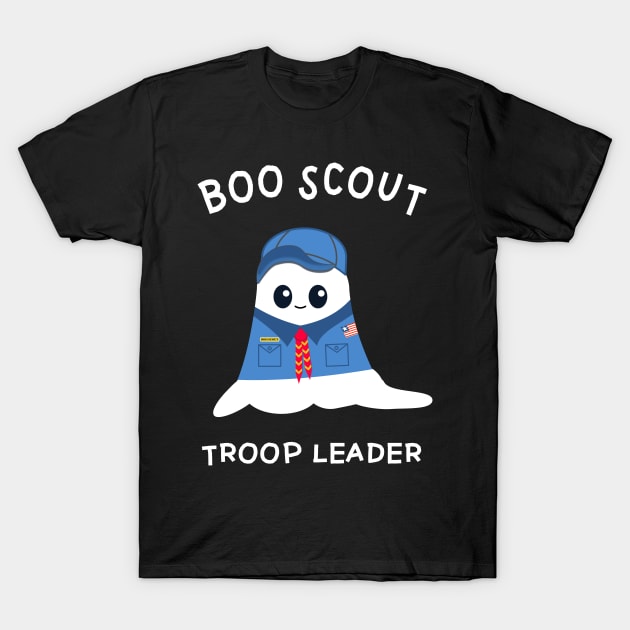 Boo Scout Ghost T-Shirt by MedleyDesigns67